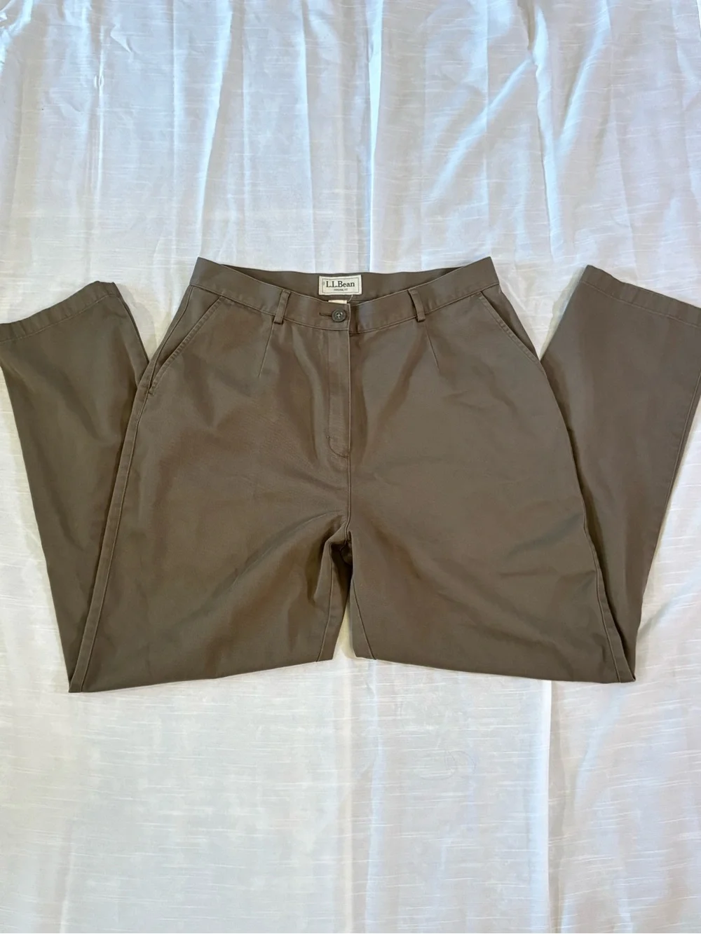 Women’s Vintage L.L. Bean 100% Cotton Utility Trousers